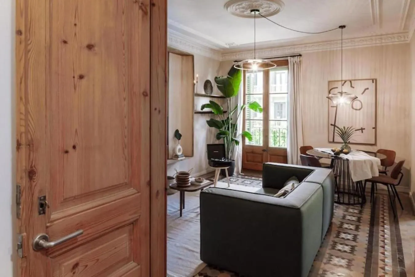 公寓 Ulindi - 2 Bedroom With Balcony In Eixample Esquerra 巴塞罗那